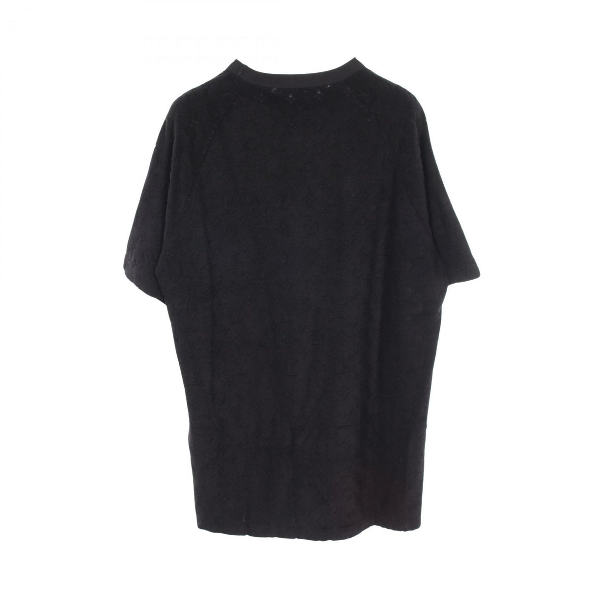 LOUIS VUITTON Monogram Toweling T-Shirt Black Size L