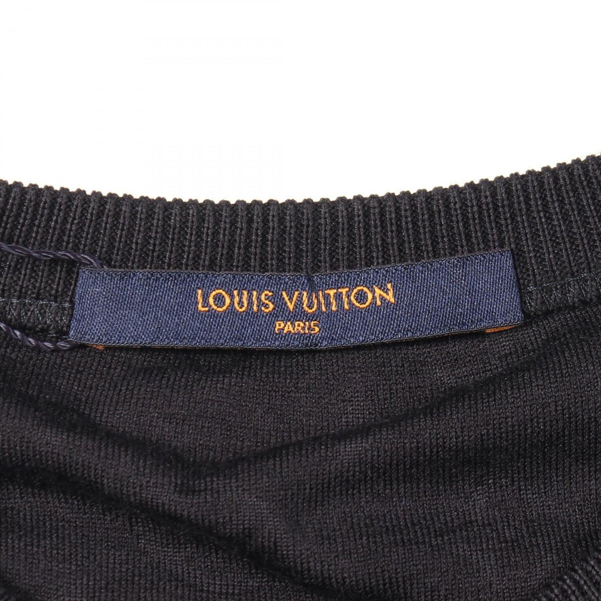 LOUIS VUITTON Monogram Toweling T-Shirt Black Size L