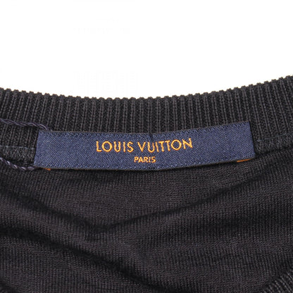 LOUIS VUITTON Monogram Toweling T-Shirt Black Size L