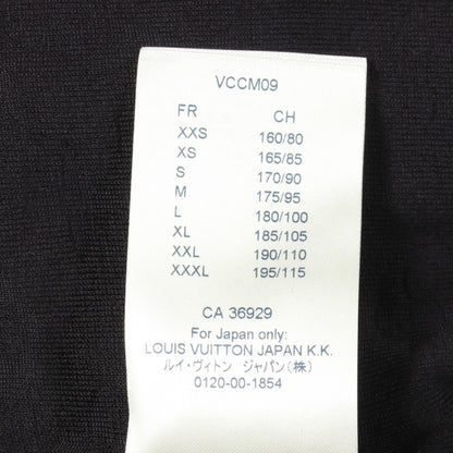 LOUIS VUITTON Monogram Toweling T-Shirt Black Size L