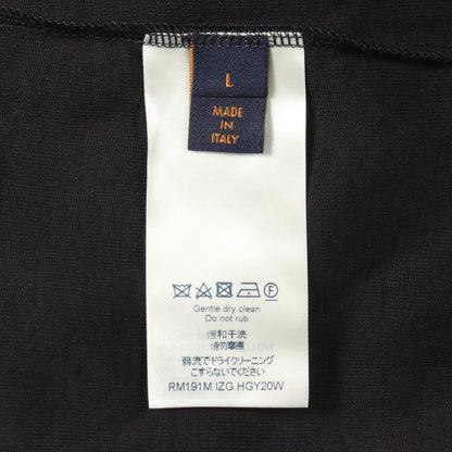 LOUIS VUITTON Monogram Toweling T-Shirt Black Size L