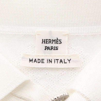 HERMES Ferronnerie Rayon Nylon Cardigan Size 38