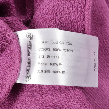 CHROME HEARTS x MATTY BOY Cotton Hoodie Purple Size XL