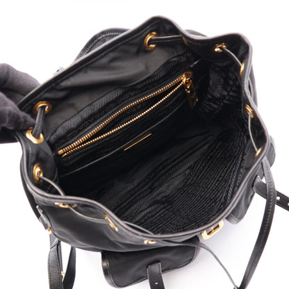 PRADA Tessuto Nylon Leather Backpack