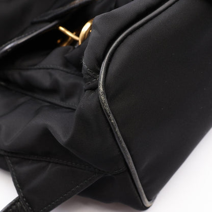 PRADA Tessuto Nylon Leather Backpack