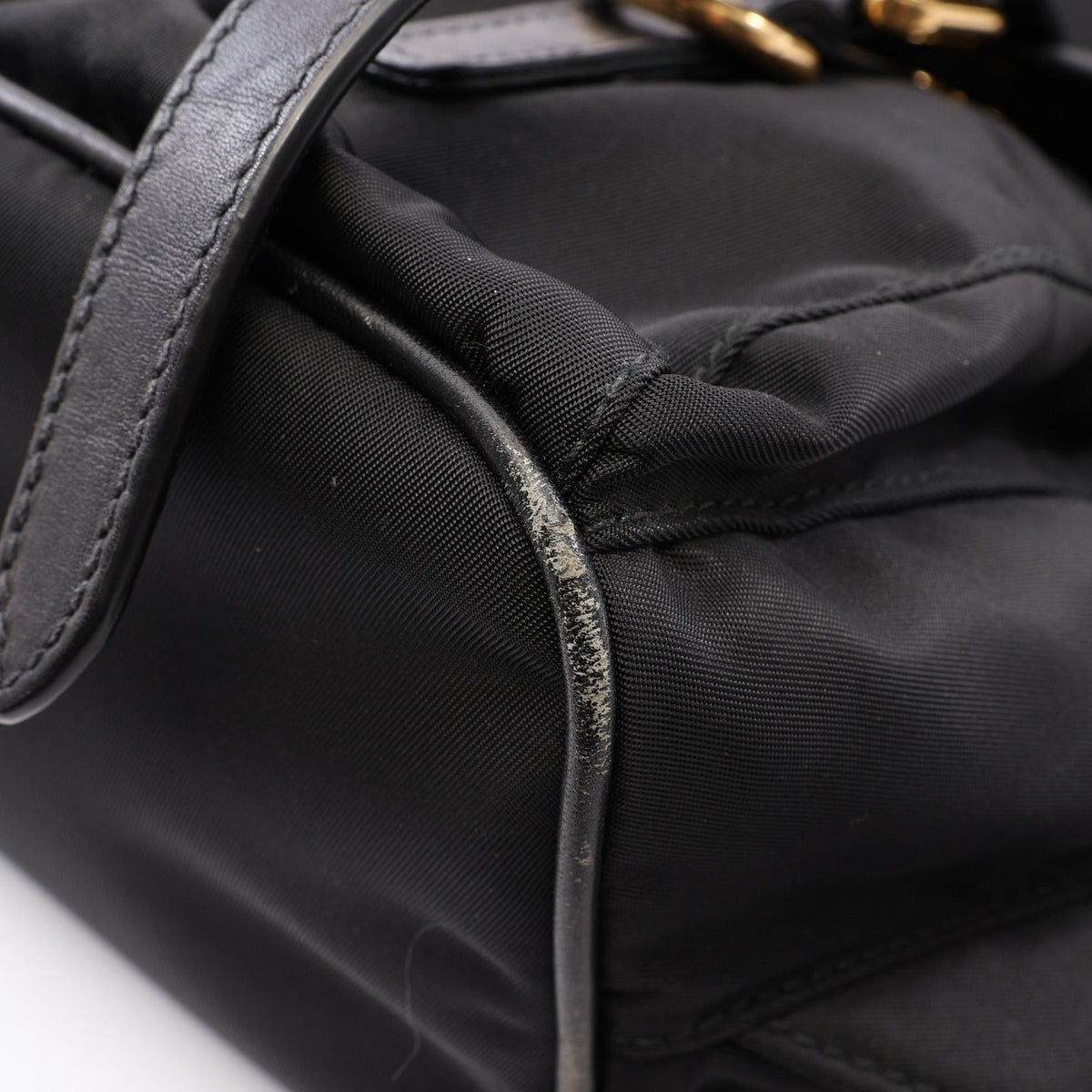 PRADA Tessuto Nylon Leather Backpack