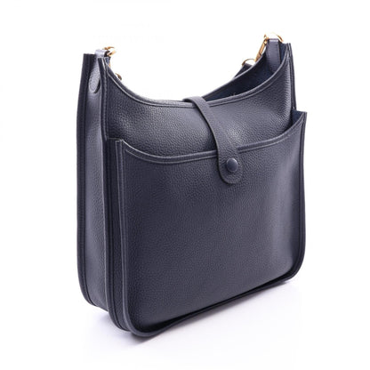 HERMES Evelyne III PM Bleu Shoulder Bag