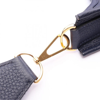 HERMES Evelyne III PM Bleu Shoulder Bag