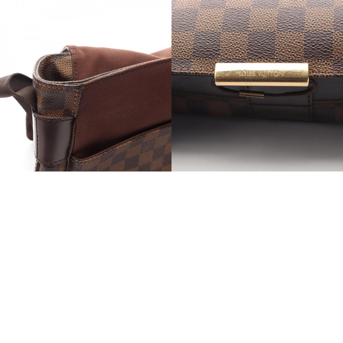 LOUIS VUITTON Damier Bastille Shoulder Bag Brown