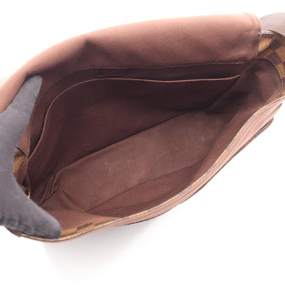 LOUIS VUITTON Damier Bastille Shoulder Bag Brown