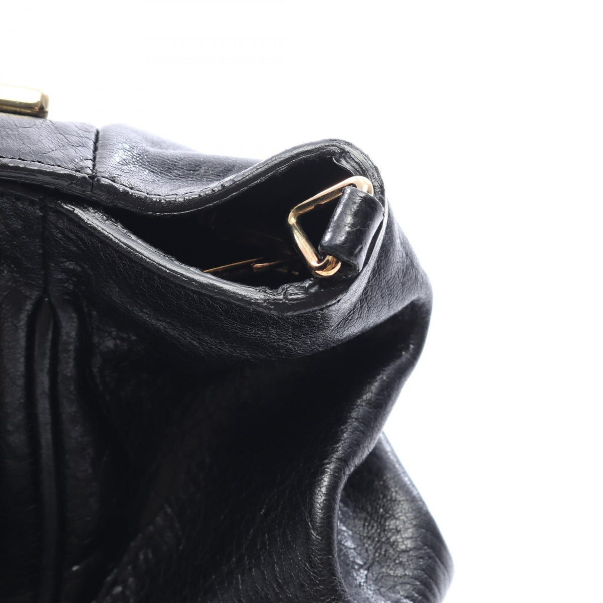 Chloe Ethel 2-Way Leather Handbag Black