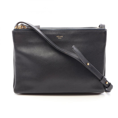 CELINE Trio Small Leather Shoulder Bag