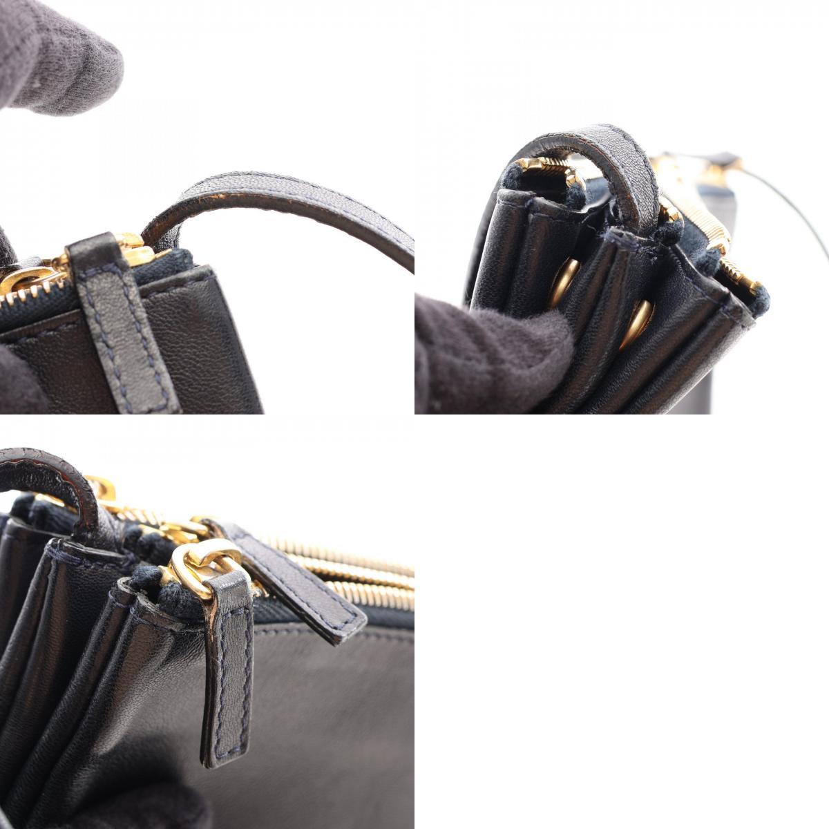 CELINE Trio Small Leather Shoulder Bag