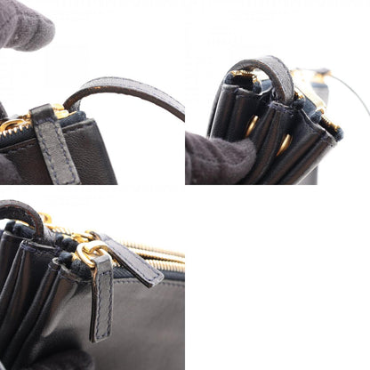 CELINE Trio Small Leather Shoulder Bag