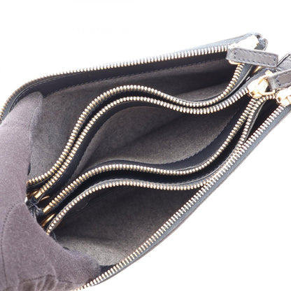 CELINE Trio Small Leather Shoulder Bag