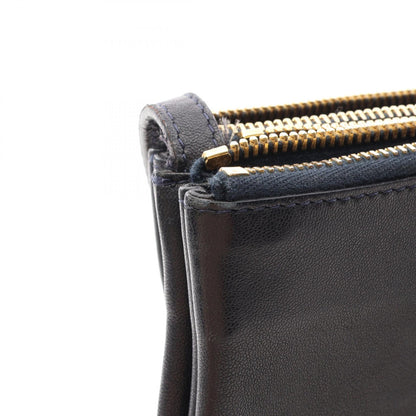 CELINE Trio Small Leather Shoulder Bag