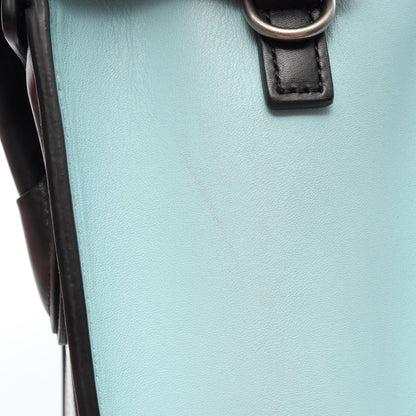 CELINE Luggage Nano Shopper Handbag Blue