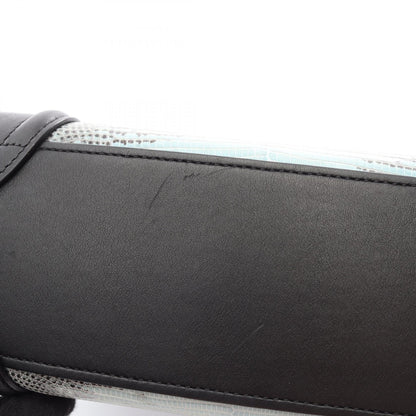CELINE Luggage Nano Shopper Handbag Blue
