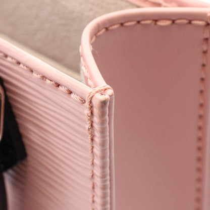 LOUIS VUITTON Petite Sac Plat Handle Bag