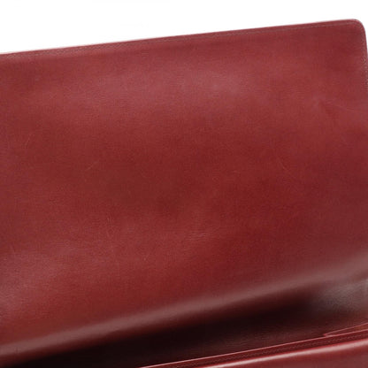 CARTIER Must Line Leather Bag Bordeaux