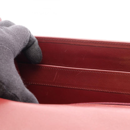 CARTIER Must Line Leather Bag Bordeaux