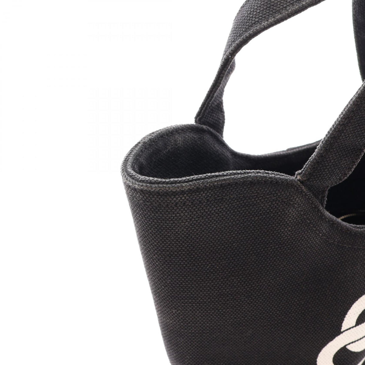 BALENCIAGA Wave XS 2-Way Canvas Handbag