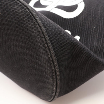 BALENCIAGA Wave XS 2-Way Canvas Handbag