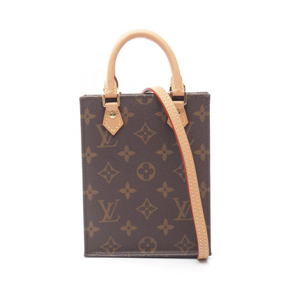 LOUIS VUITTON Petite Sac Plat 2WAY Handbag