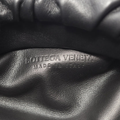 BOTTEGA VENETA The Chain Black Leather Shoulder Bag