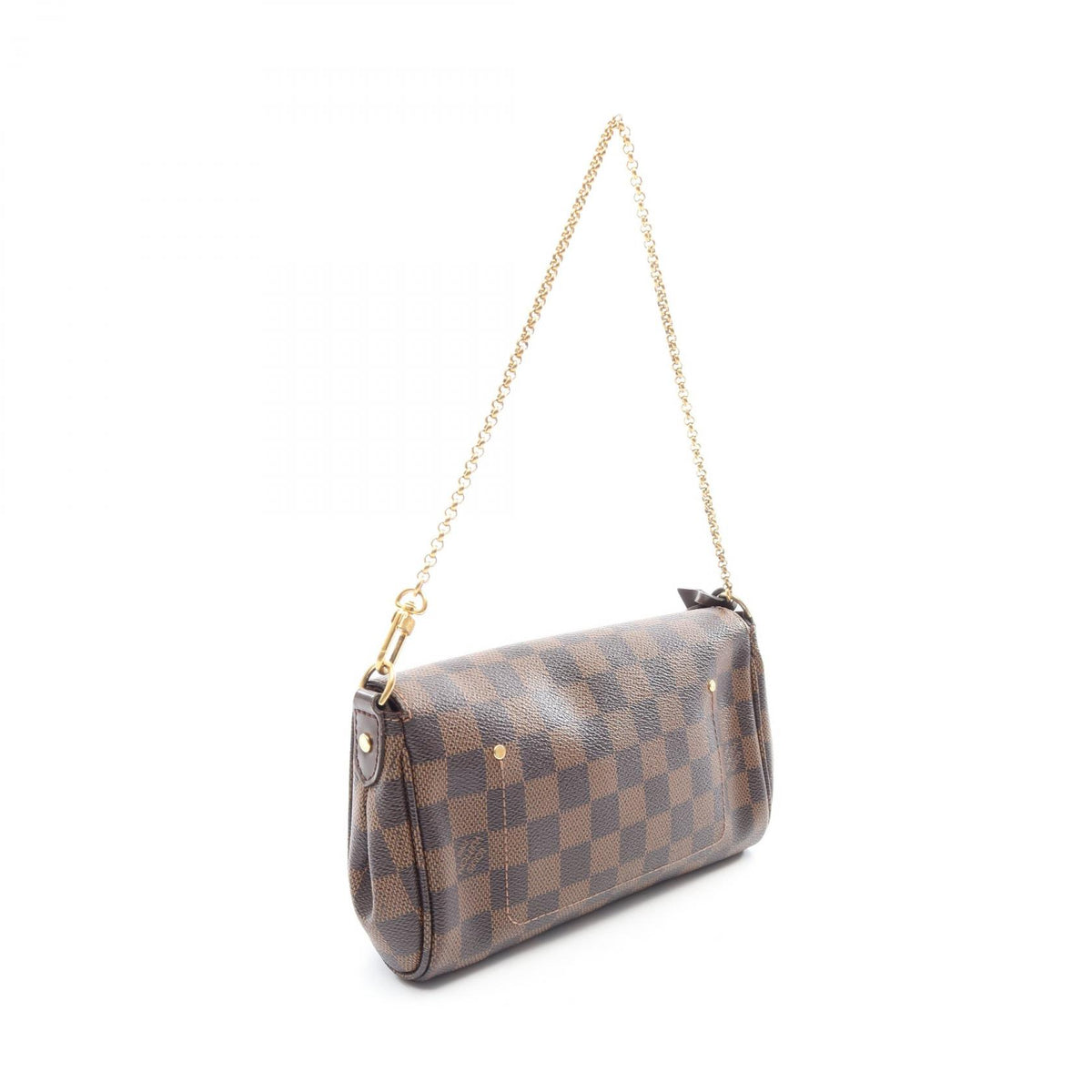 LOUIS VUITTON Favorite PM Handbag Brown