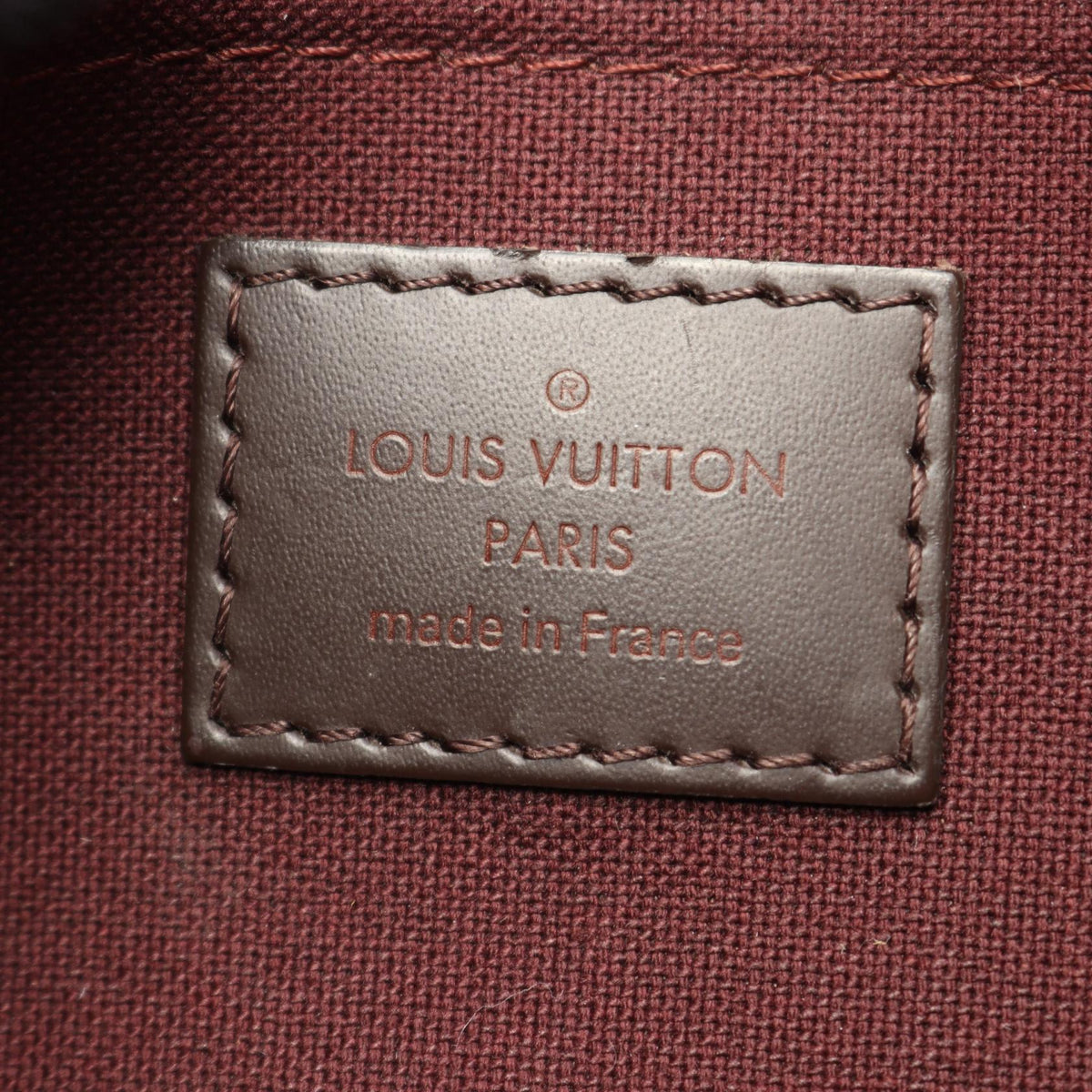 LOUIS VUITTON Favorite PM Handbag Brown