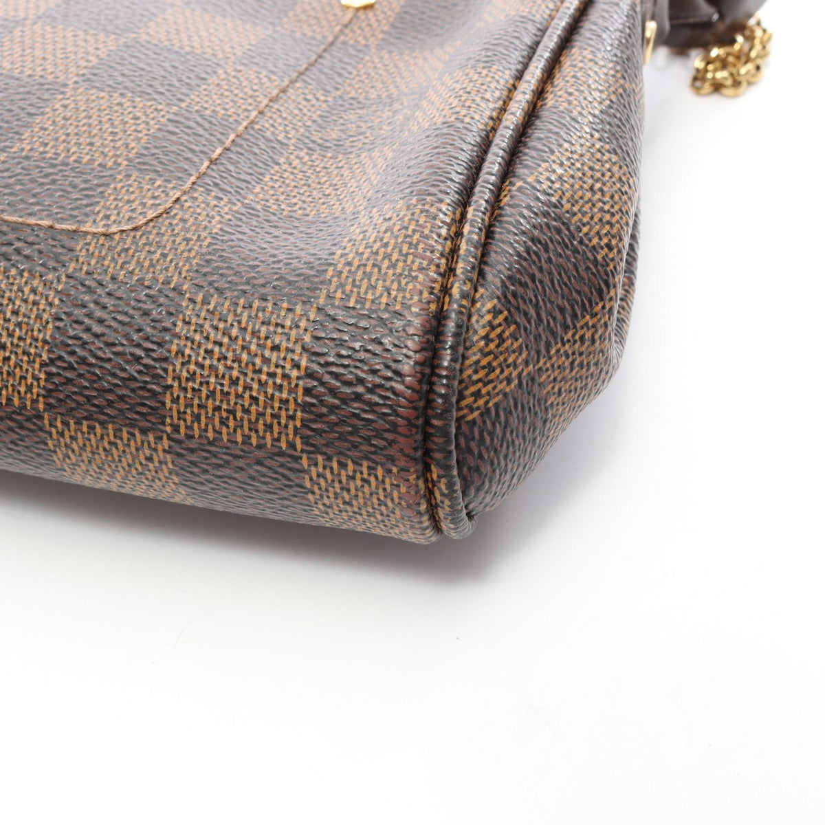 LOUIS VUITTON Favorite PM Handbag Brown
