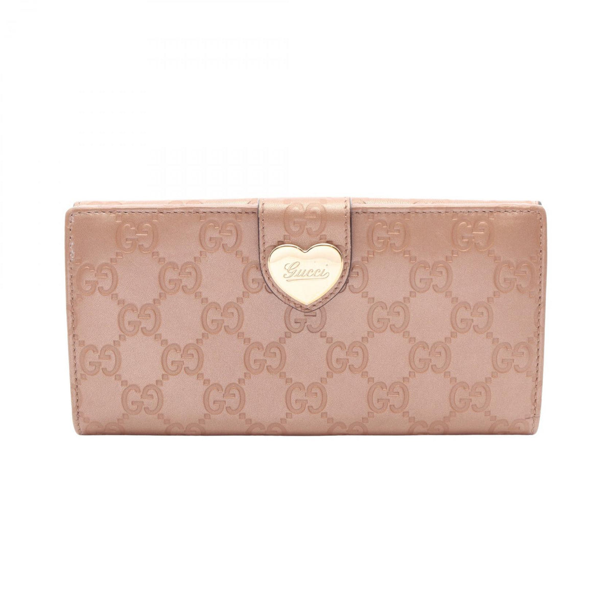 GUCCI Guccissima Lovely Leather Wallet