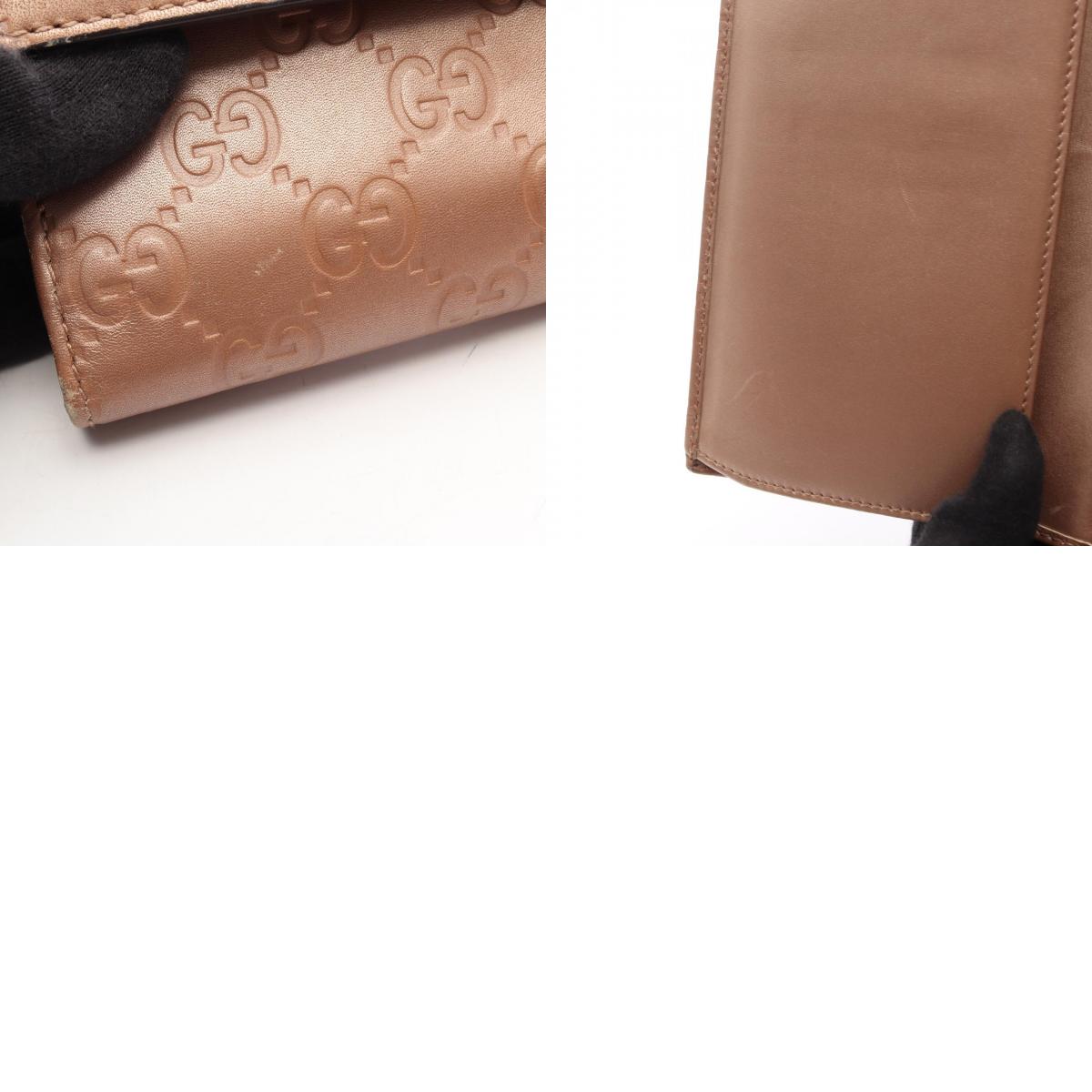 GUCCI Guccissima Lovely Leather Wallet