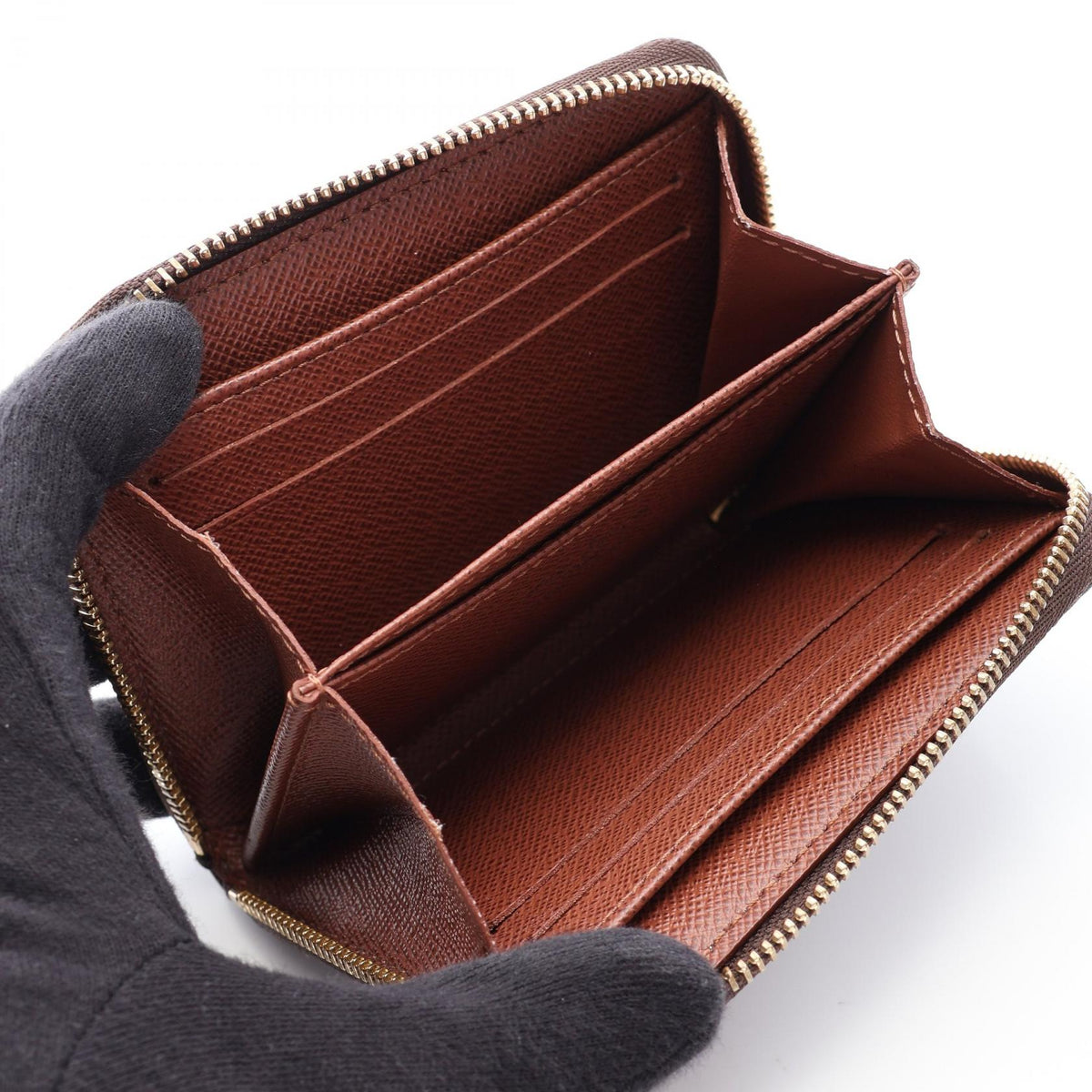 LOUIS VUITTON Monogram Zippy Coin Purse