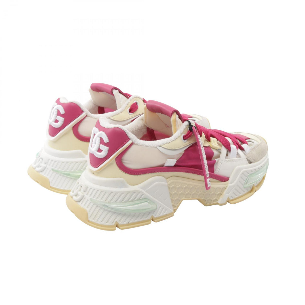 DOLCE & GABBANA Airmaster Leather Sneakers Size 37