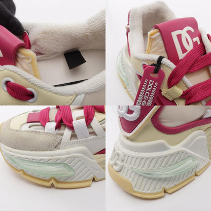 DOLCE & GABBANA Airmaster Leather Sneakers Size 37