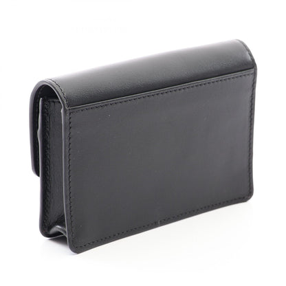 Christian Louboutin Bettina Leather Card Holder Black Card Case