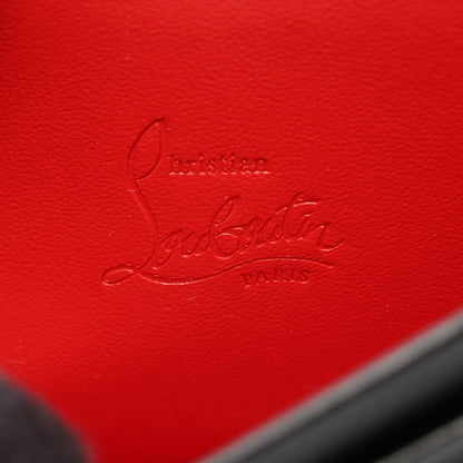 Christian Louboutin Bettina Leather Card Holder Black Card Case