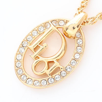 Christian Dior Oblique GP Necklace Gold