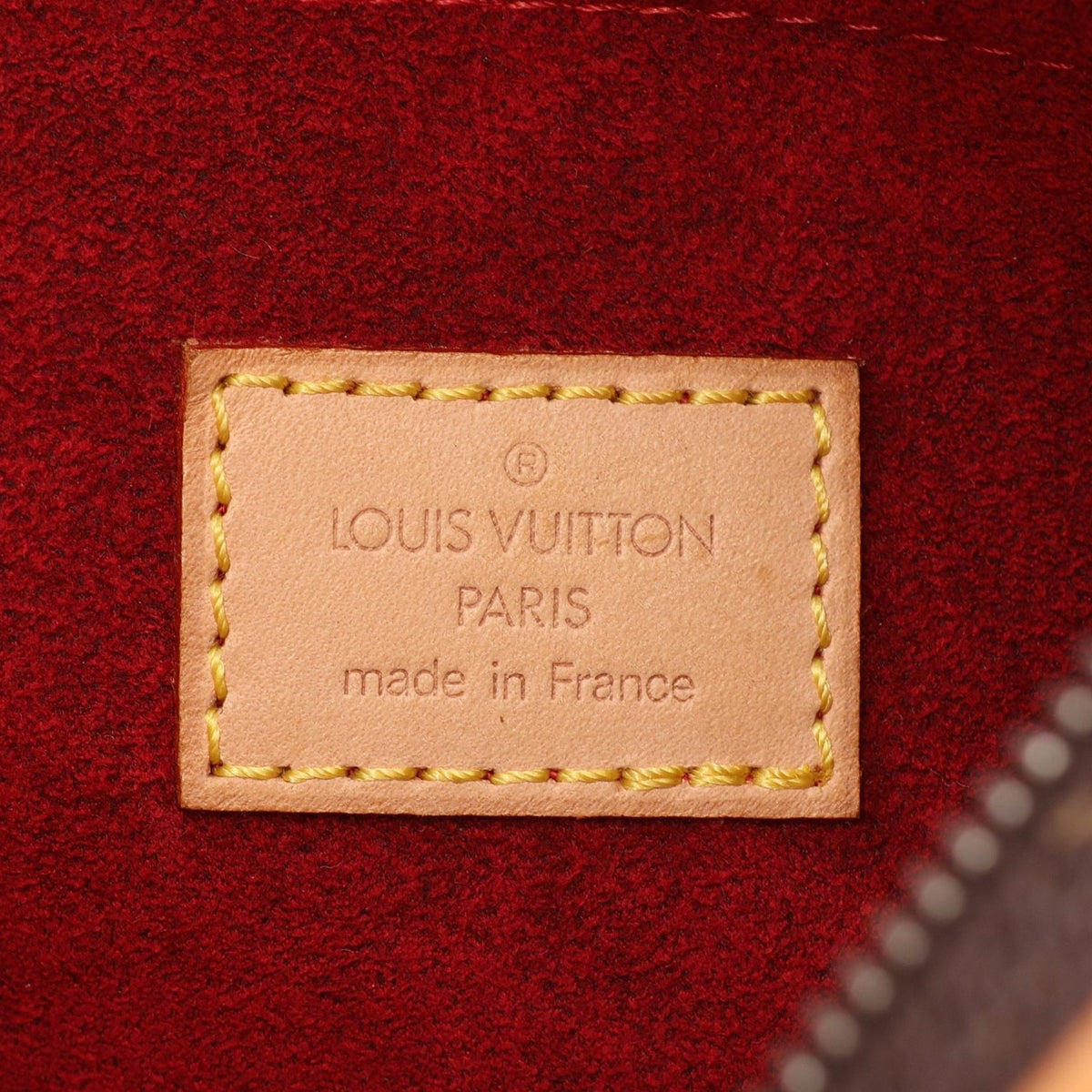 LOUIS VUITTON Croissant MM Bag Brown