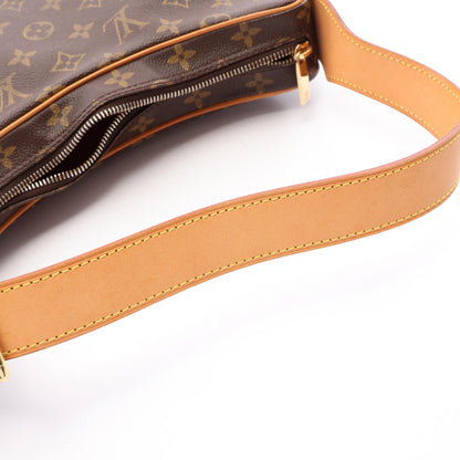 LOUIS VUITTON Croissant MM Bag Brown