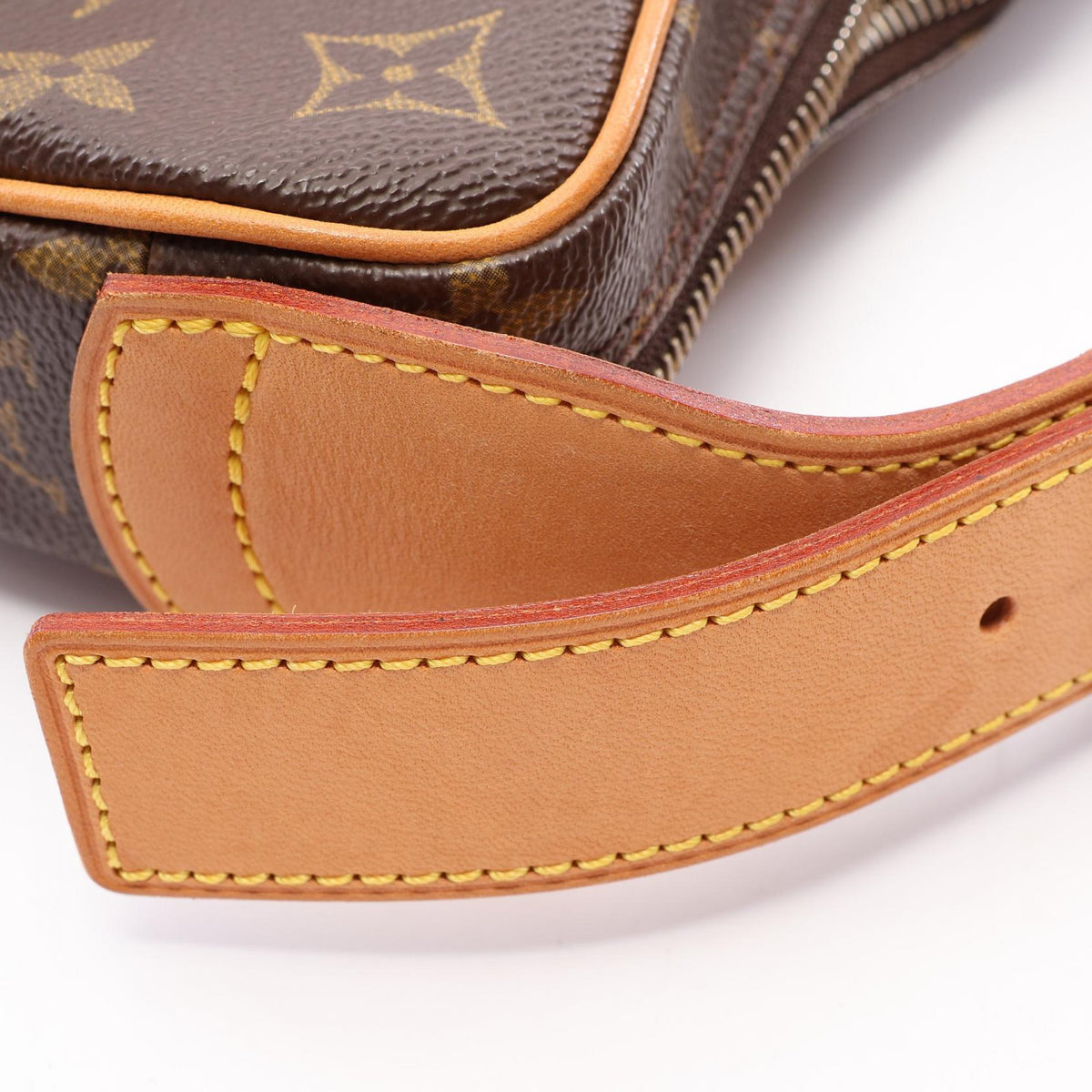 LOUIS VUITTON Croissant MM Bag Brown