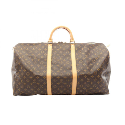 LOUIS VUITTON Keepall 60 Monogram PVC Boston Bag