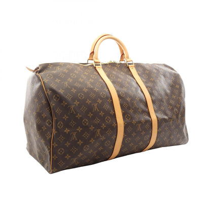 LOUIS VUITTON Keepall 60 Monogram PVC Boston Bag