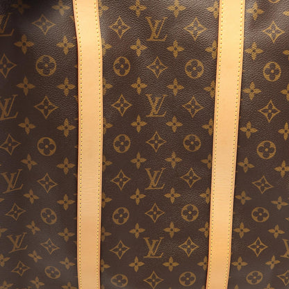 LOUIS VUITTON Keepall 60 Monogram PVC Boston Bag
