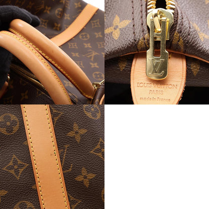 LOUIS VUITTON Keepall 55 Monogram PVC Boston Bag