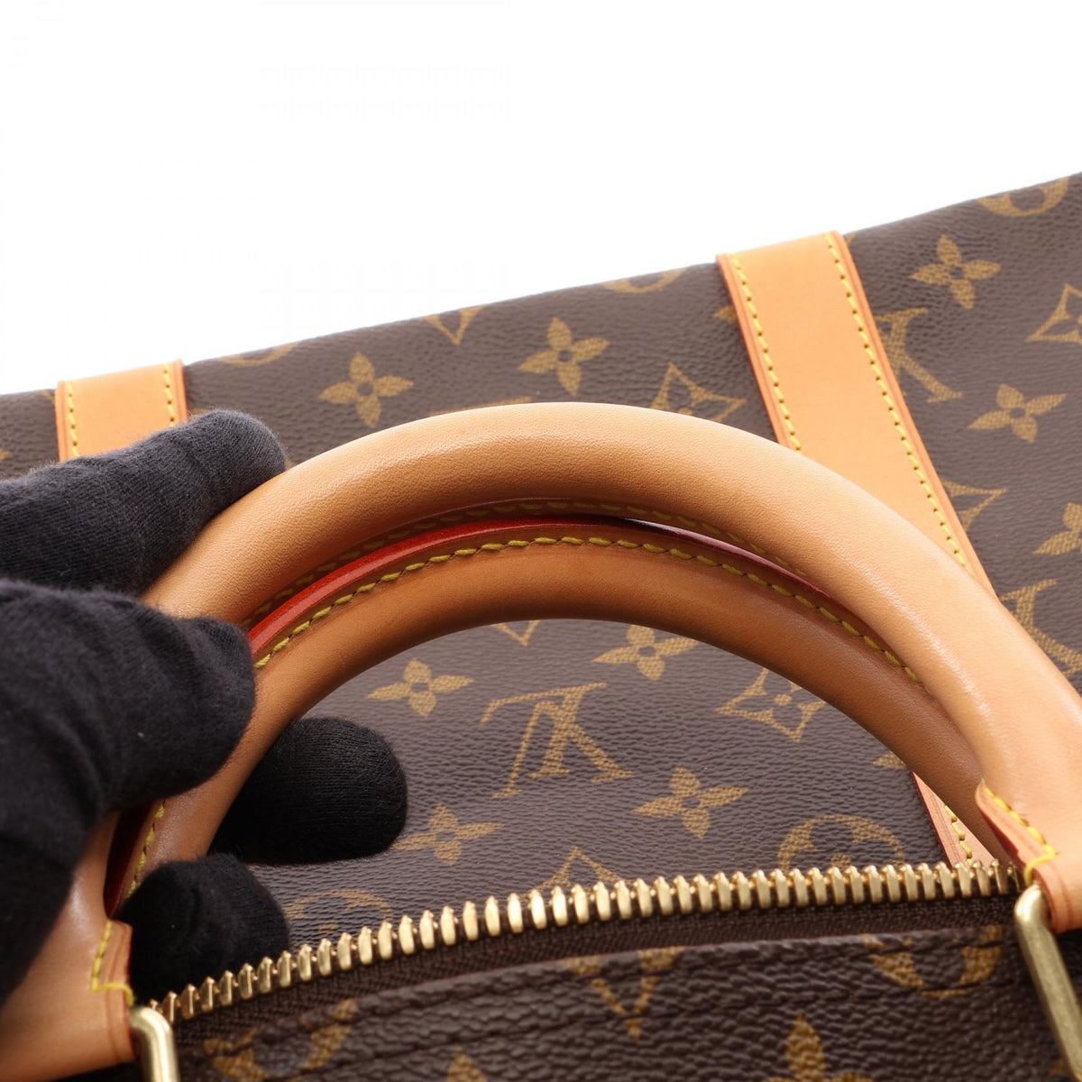 LOUIS VUITTON Keepall 55 Monogram PVC Boston Bag