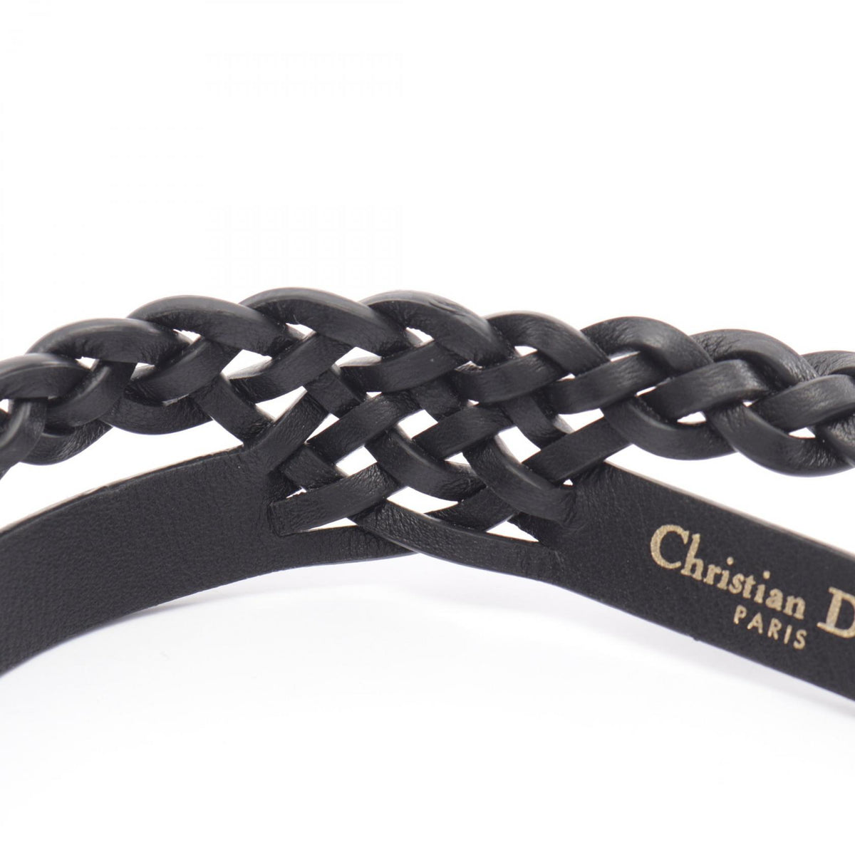 Dior CD Logo Buckle Leather Belt Size 75