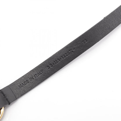 Dior CD Logo Buckle Leather Belt Size 75